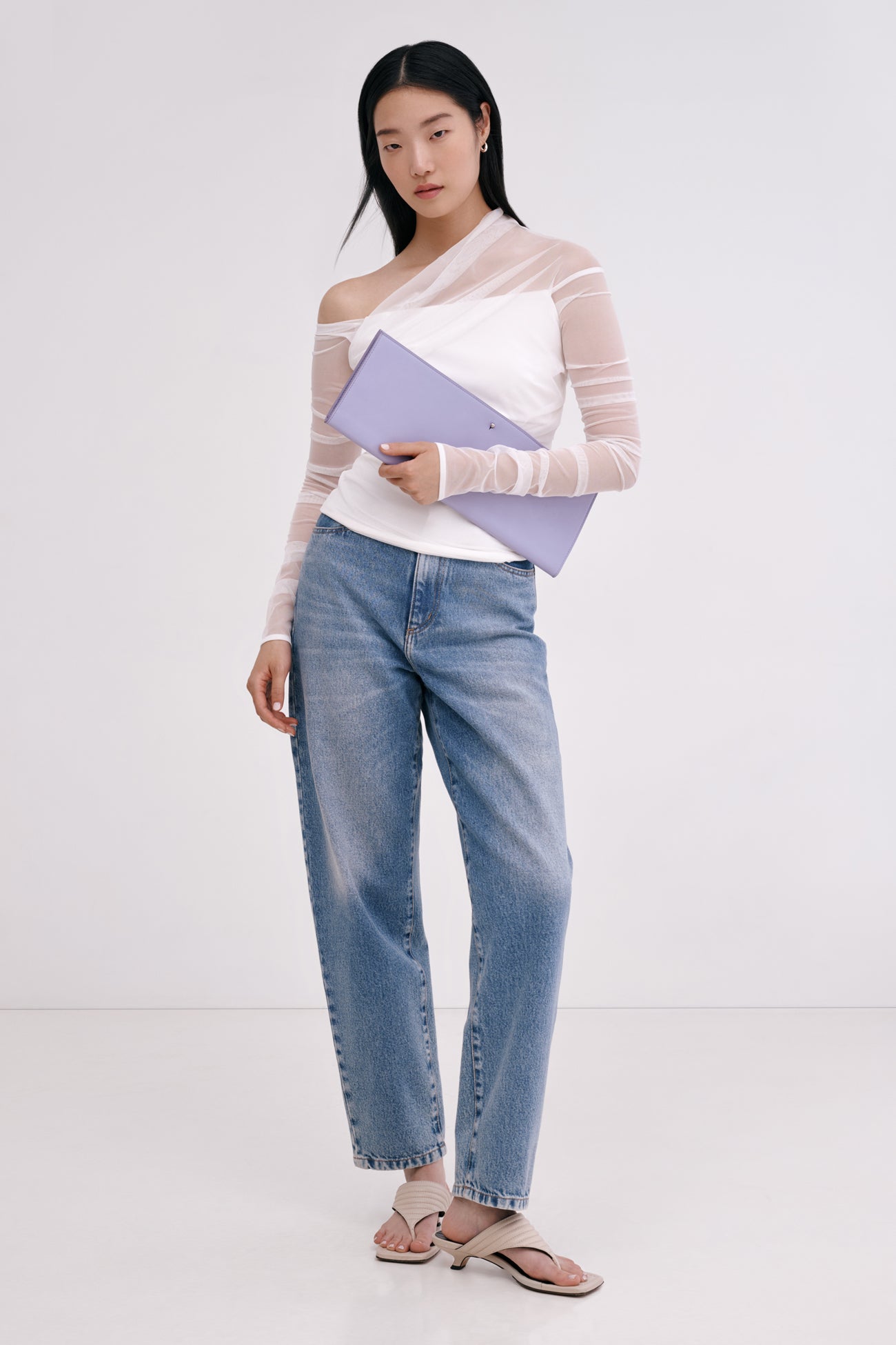 Belle Leather Clutch