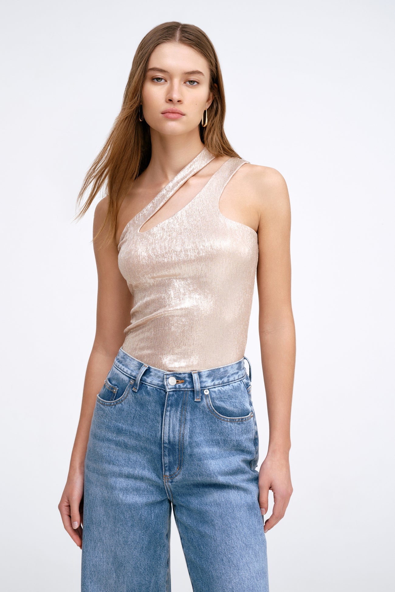 Siren Metallic Top
