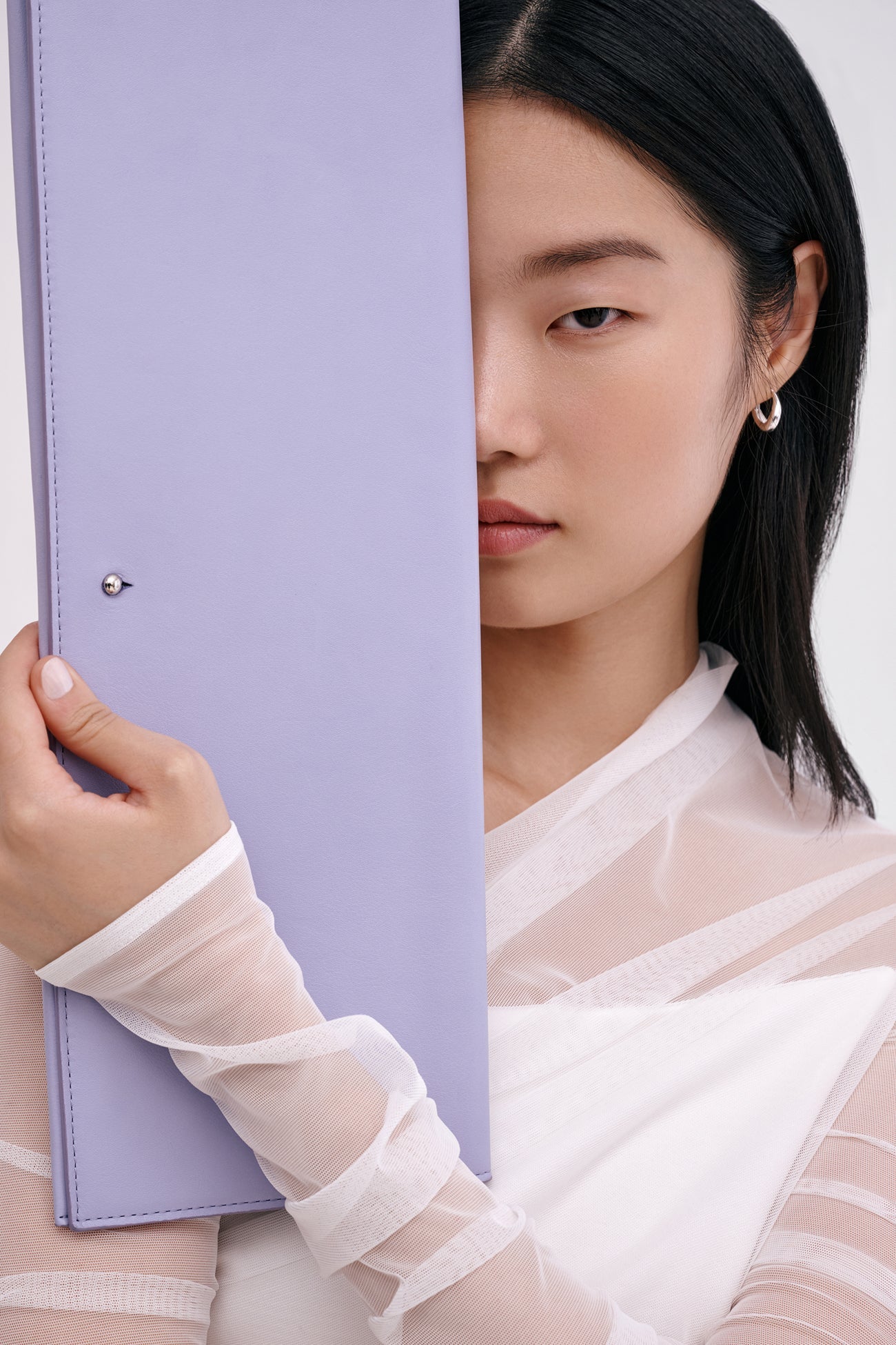 Belle Leather Clutch