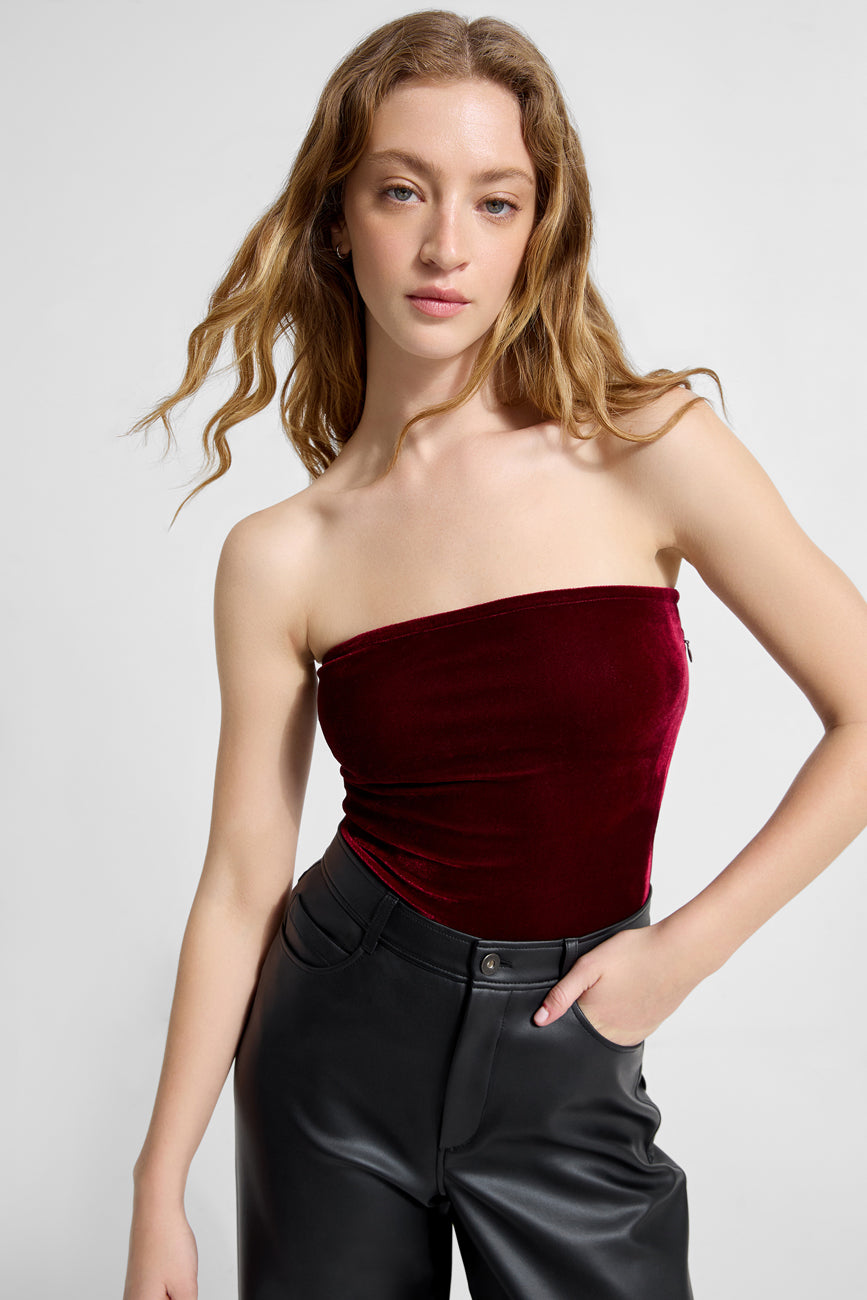 Gavin Velvet Top