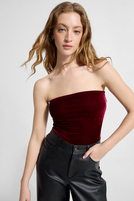 Gavin Velvet Top