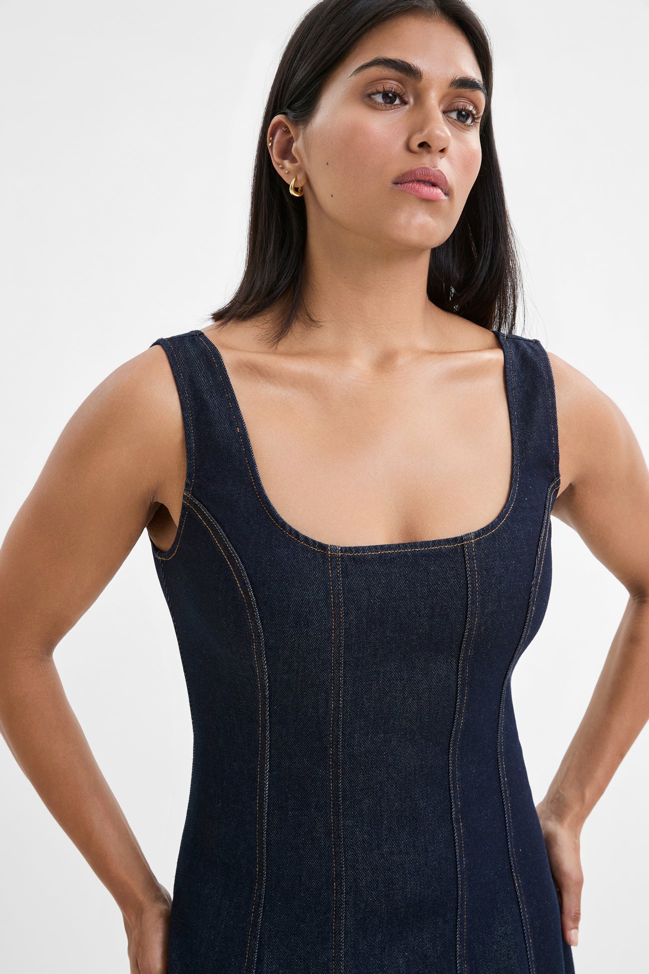 Melrose Denim Dress