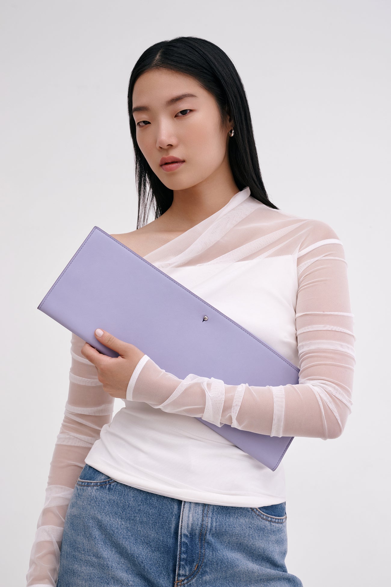 Belle Leather Clutch