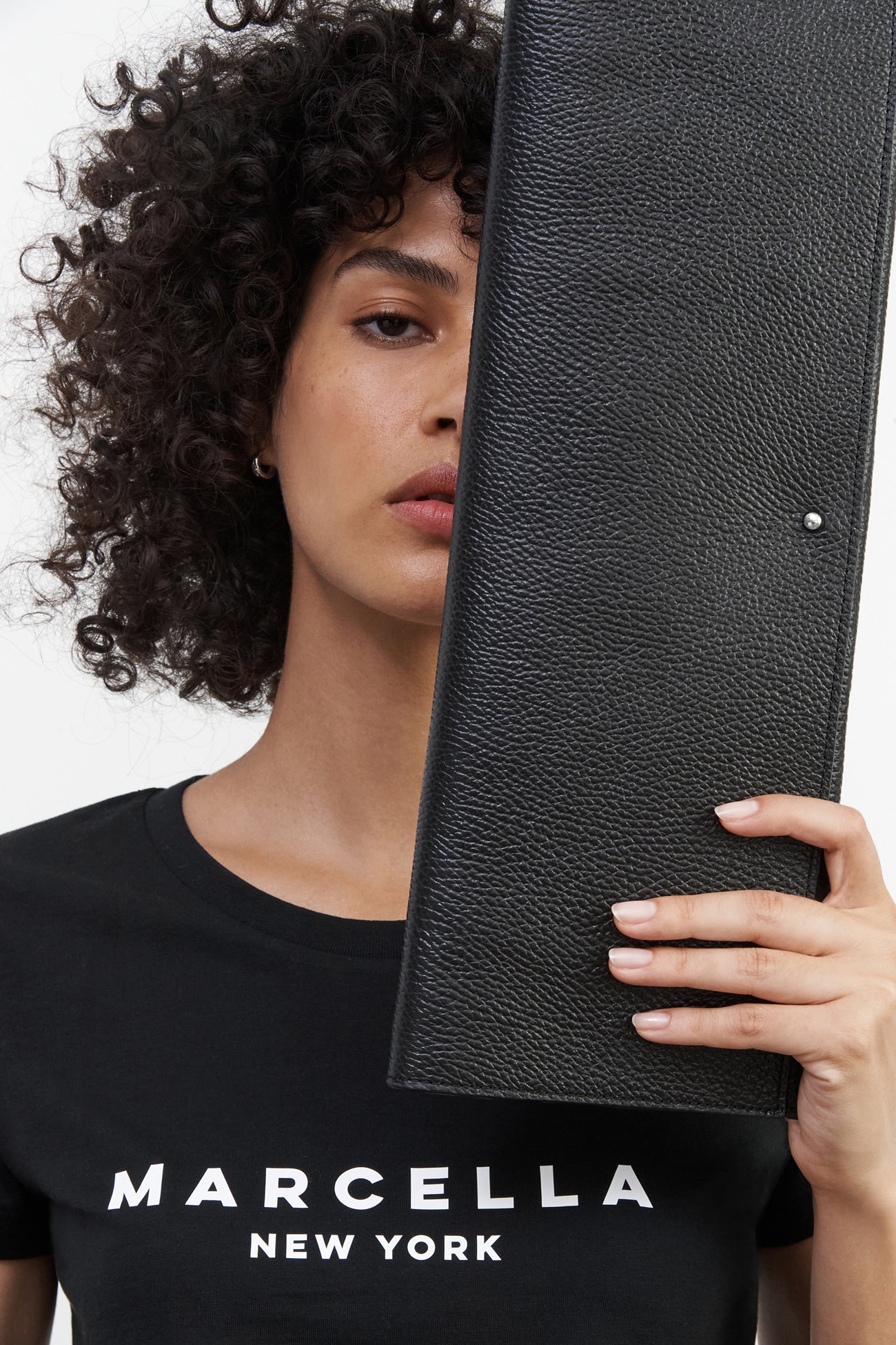 Belle Leather Clutch