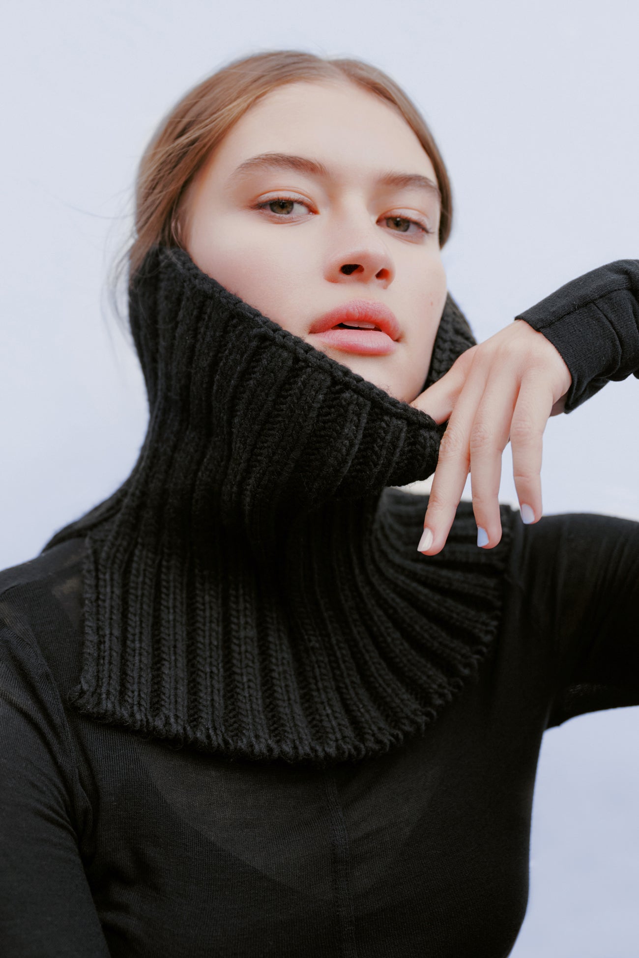 Grace Knit Vegan Neckwarmer