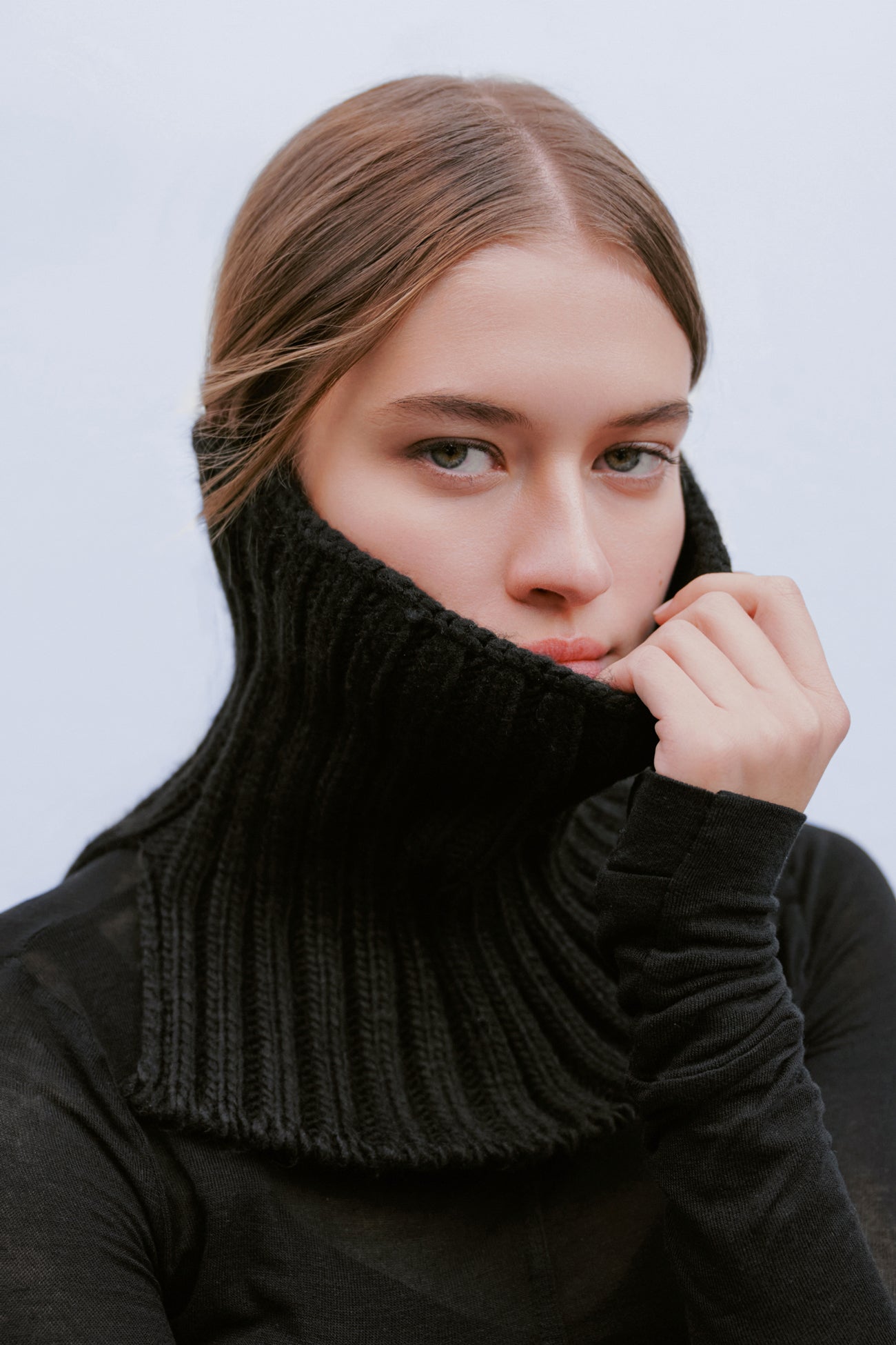 Grace Knit Vegan Neckwarmer