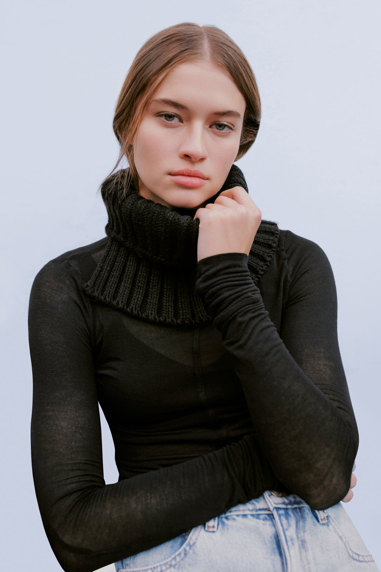 Grace Knit Vegan Neckwarmer
