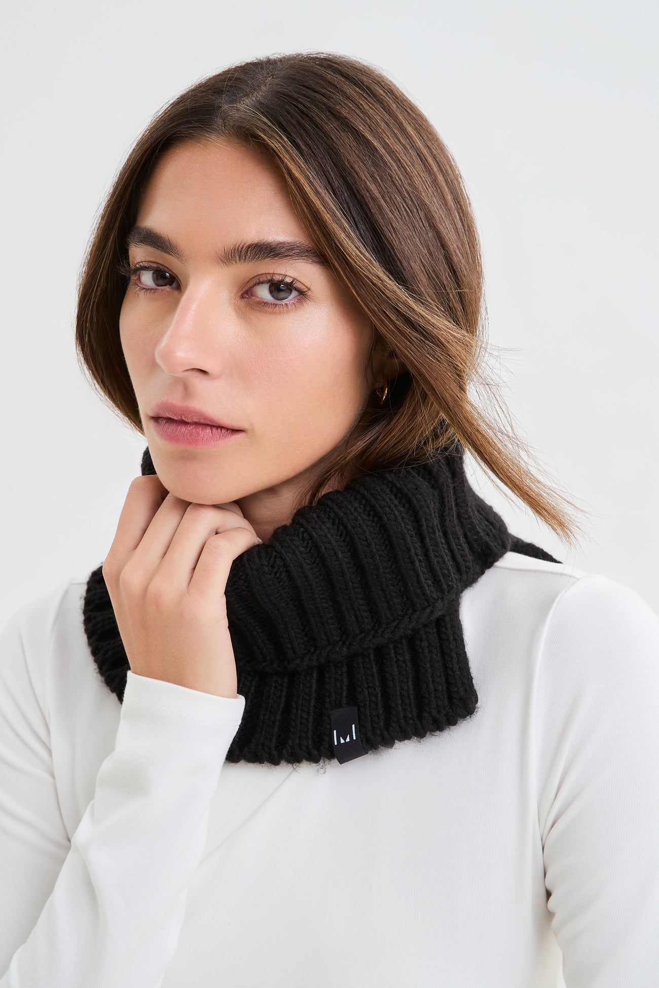 Grace Knit Vegan Neckwarmer