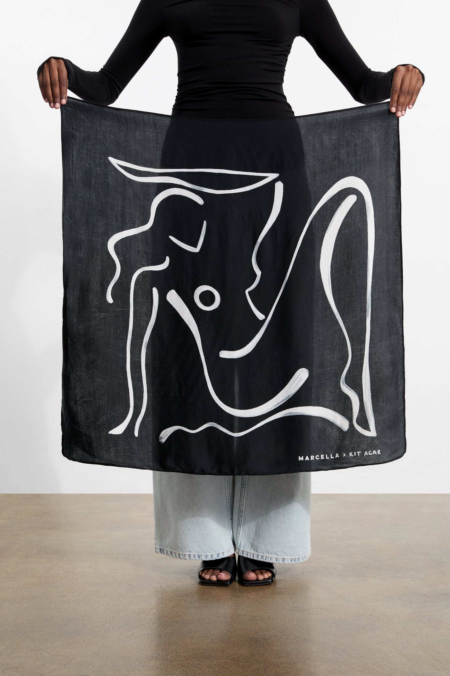 Kit Agar Square Scarf