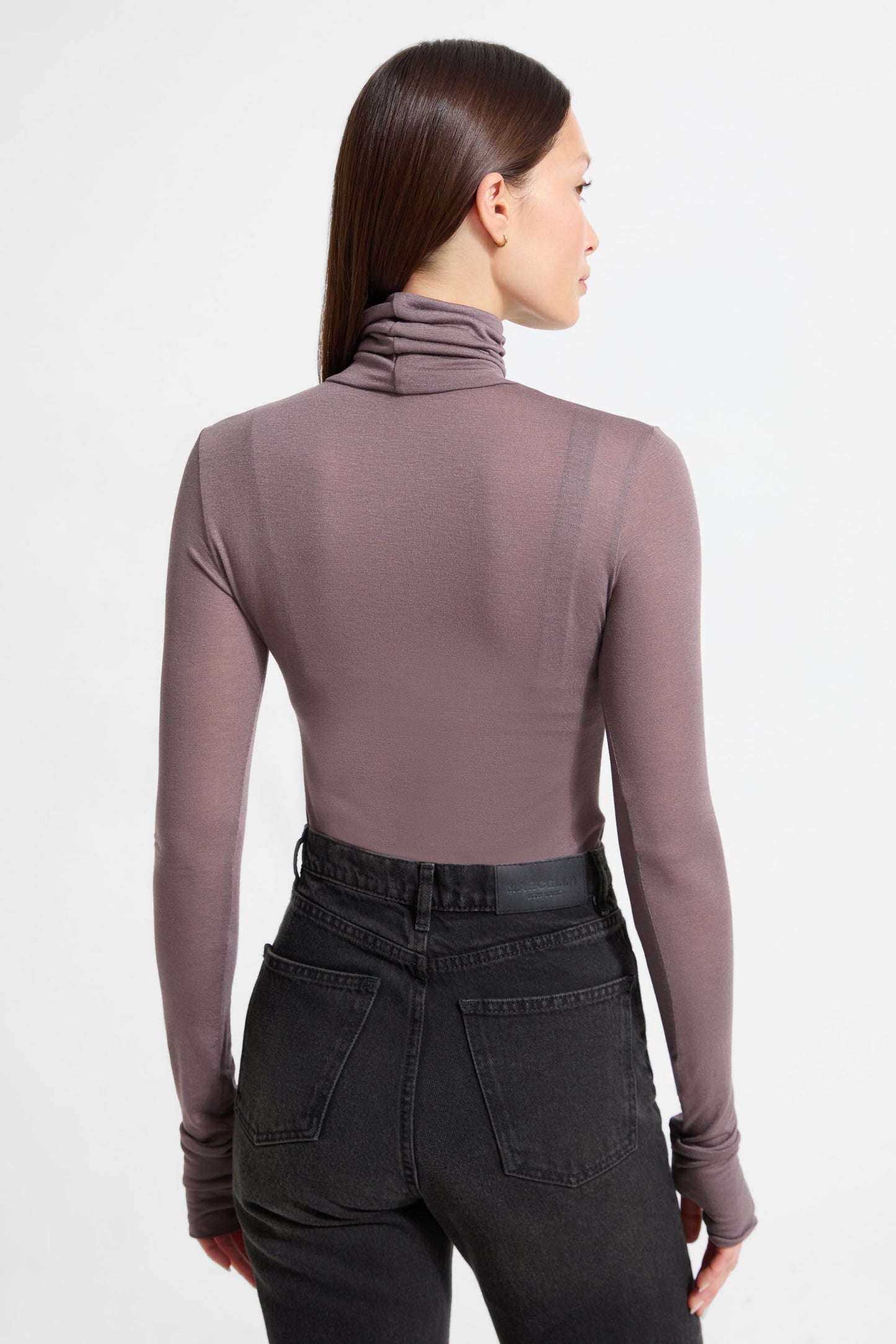 Eloise Sheer Turtleneck