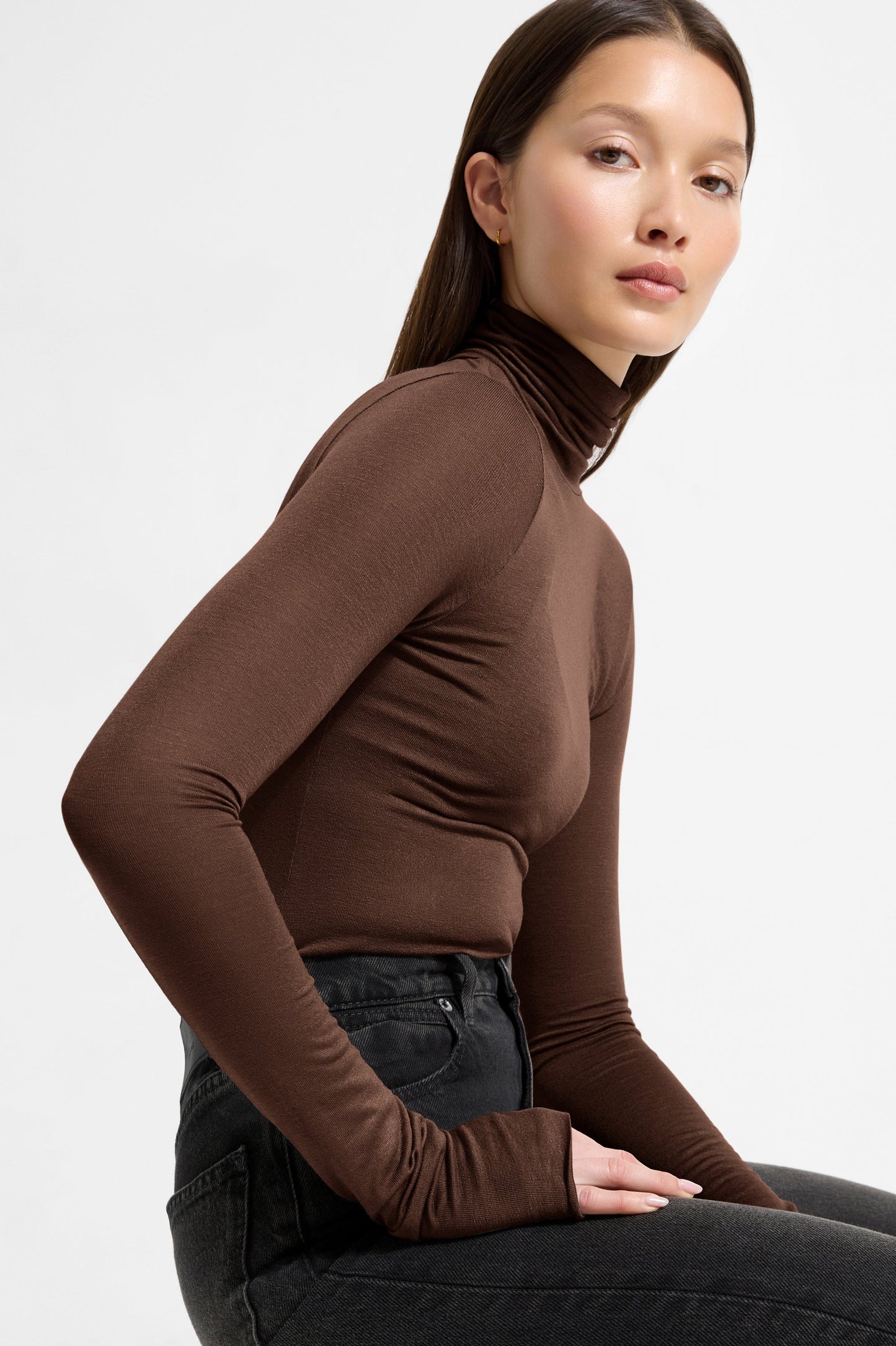 Eloise Sheer Turtleneck