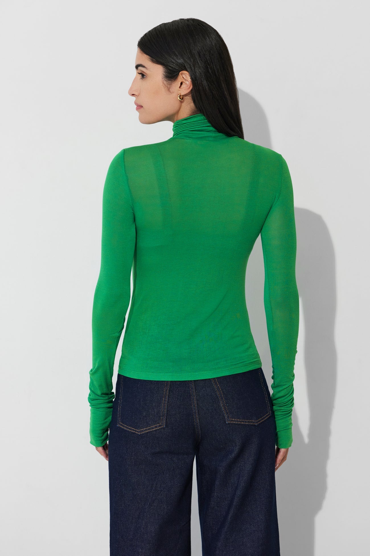 Eloise Sheer Turtleneck