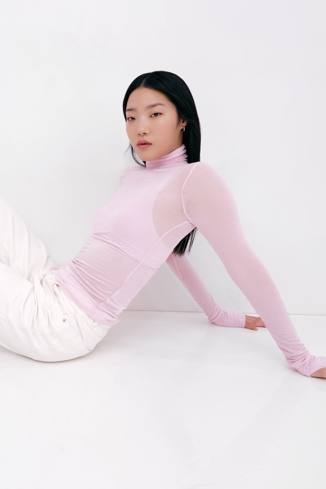 Eloise Sheer Turtleneck