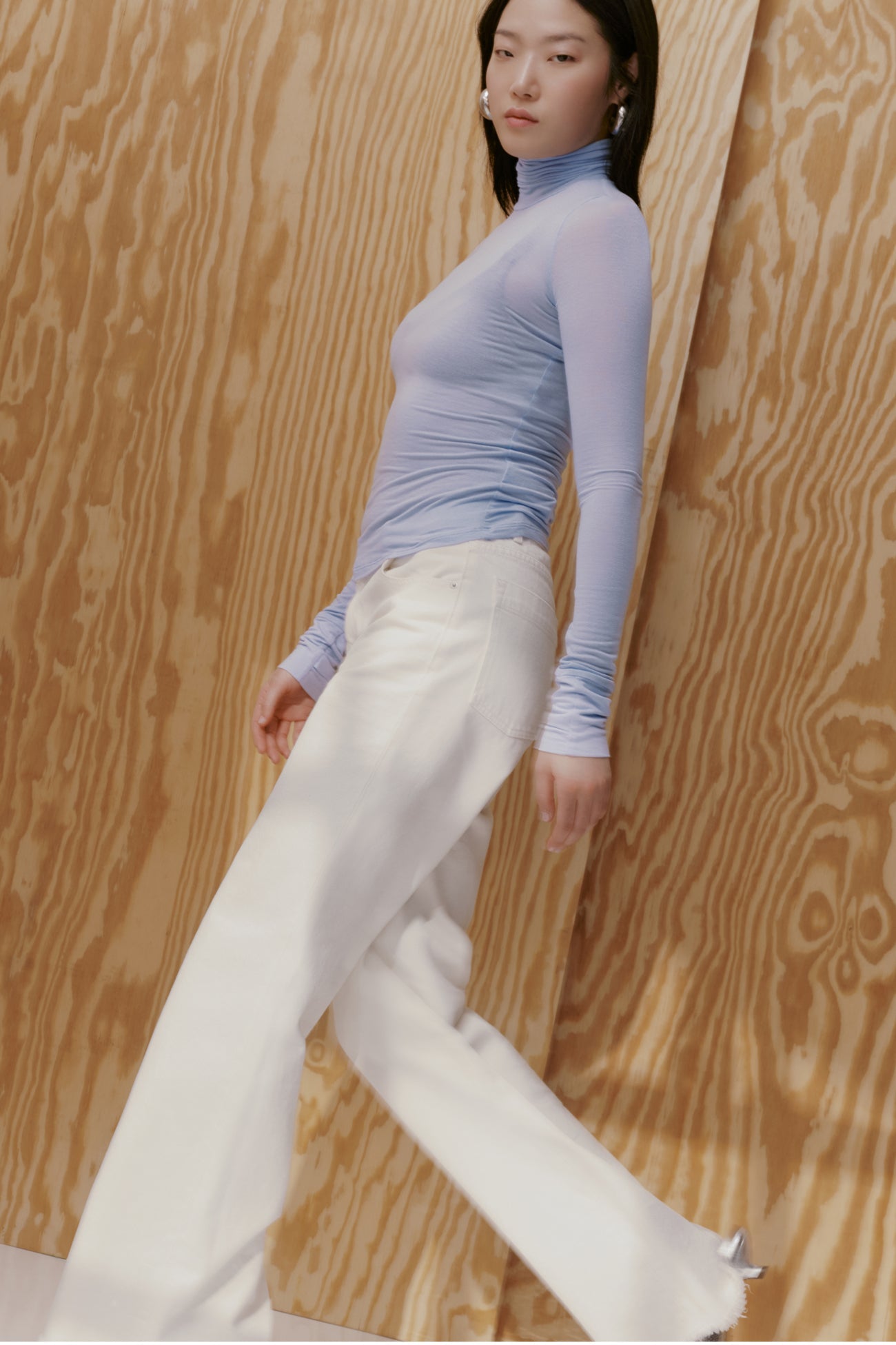 Eloise Sheer Turtleneck