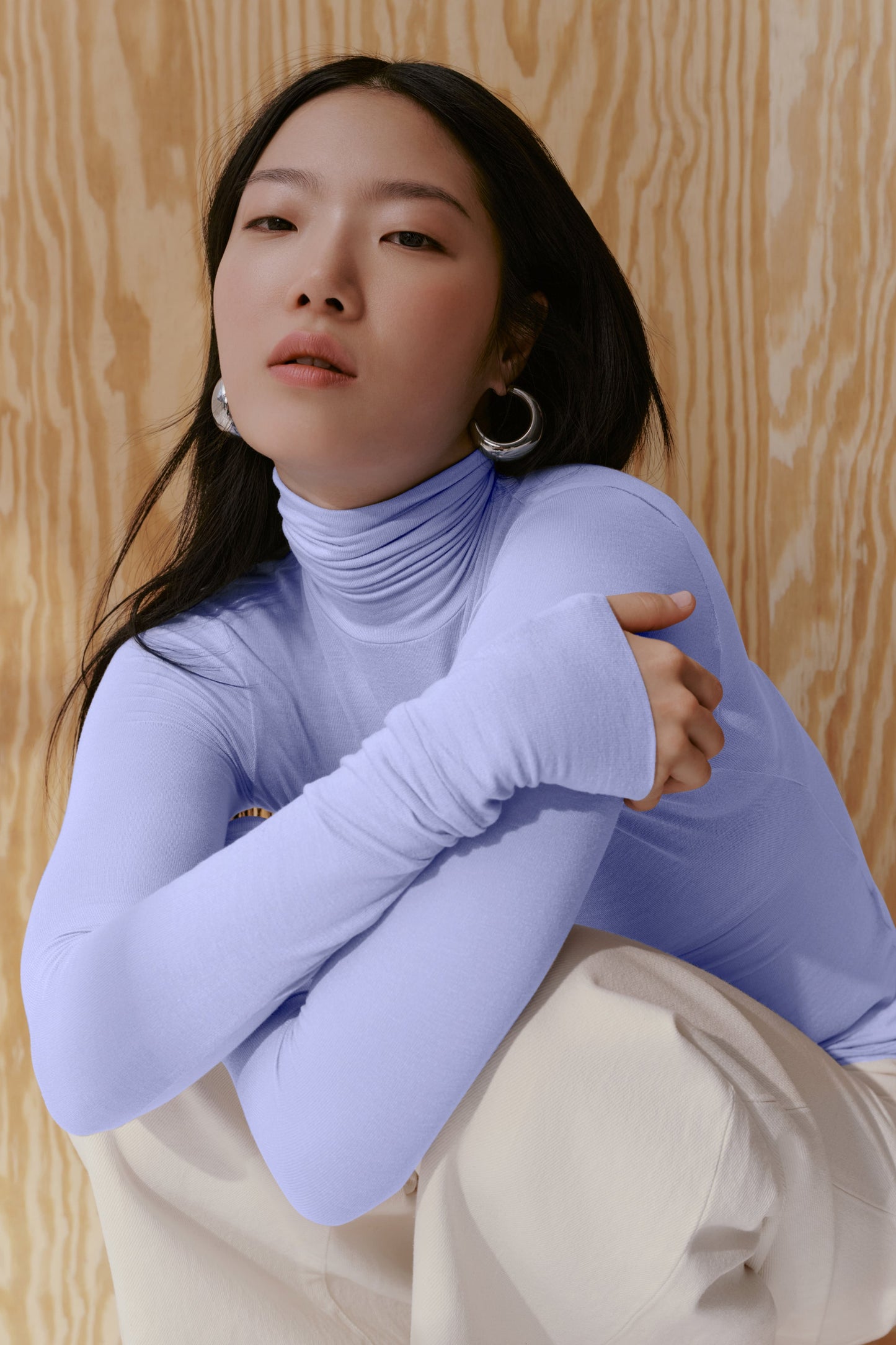 Eloise Sheer Turtleneck