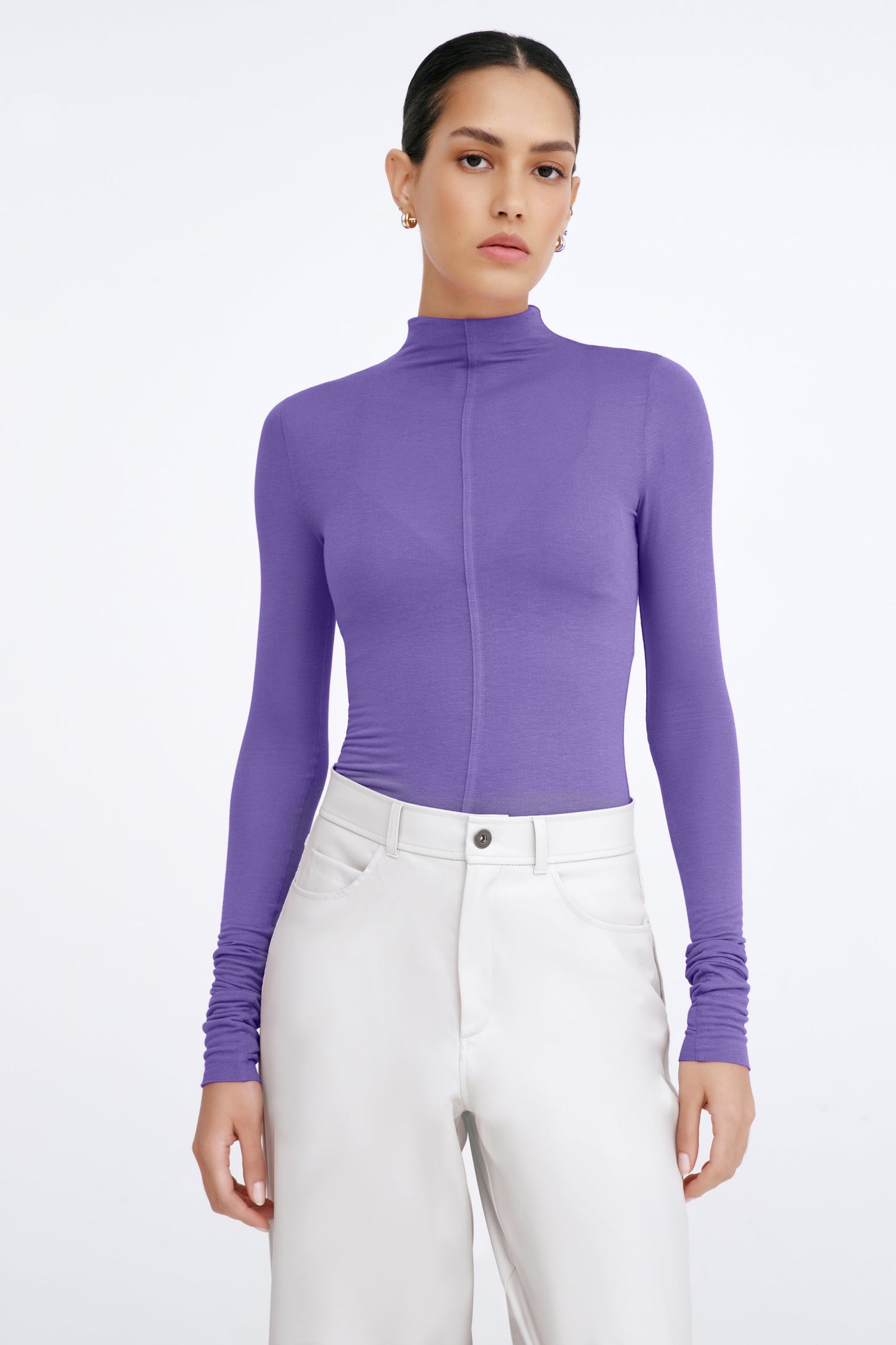 Alicia Sheer Turtleneck