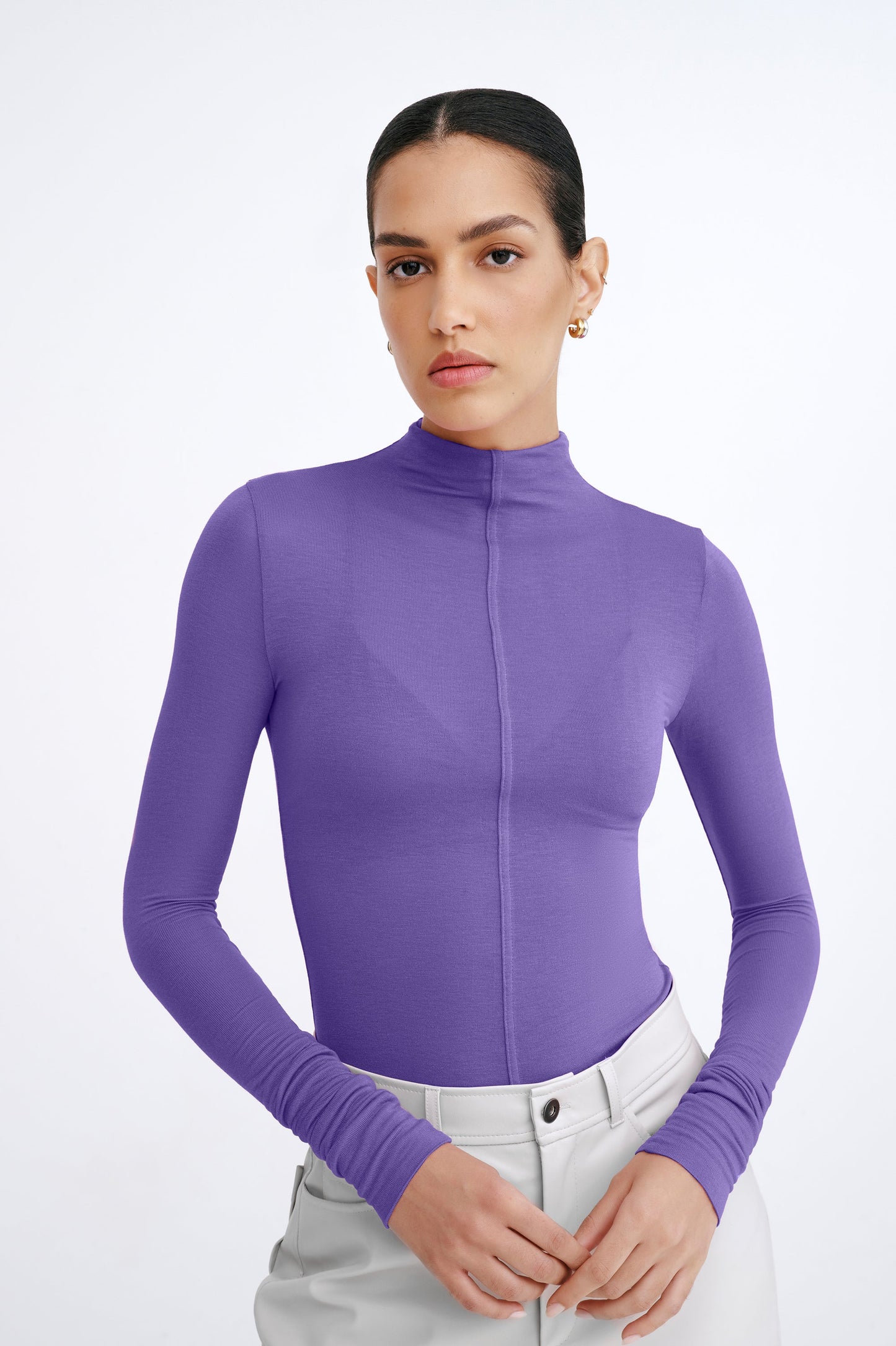Alicia Sheer Turtleneck