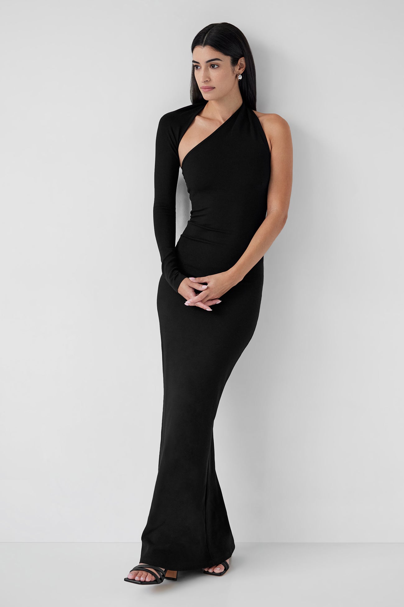 Manhattan One Shoulder Gown