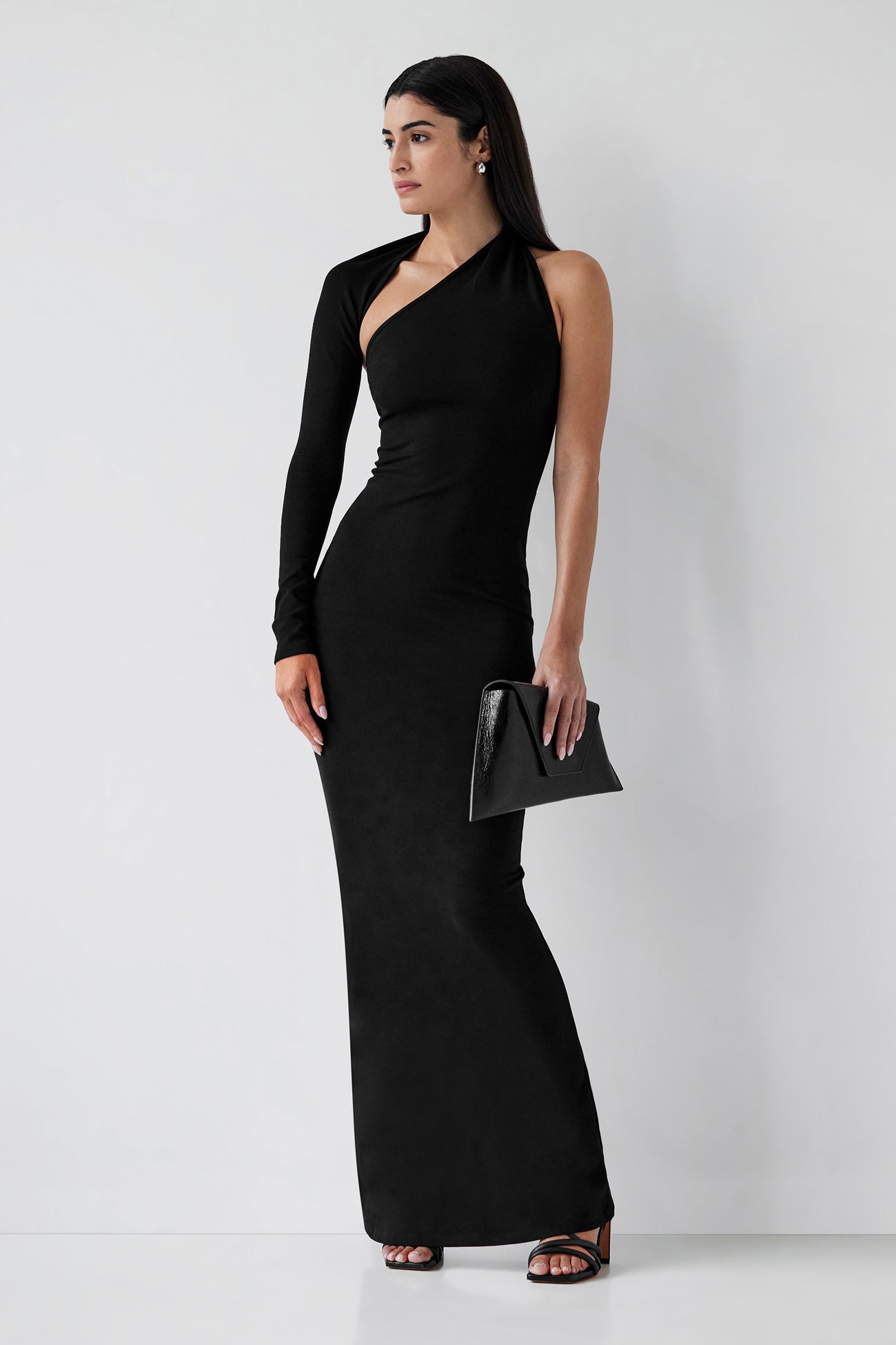 Manhattan One Shoulder Gown