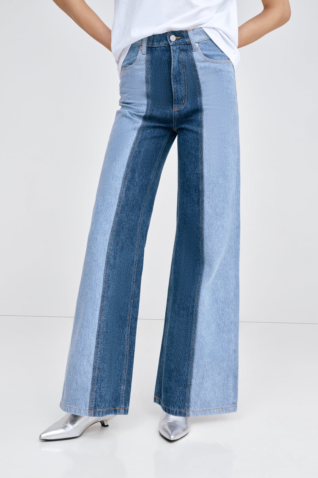 Christina Two-Toned Jeans