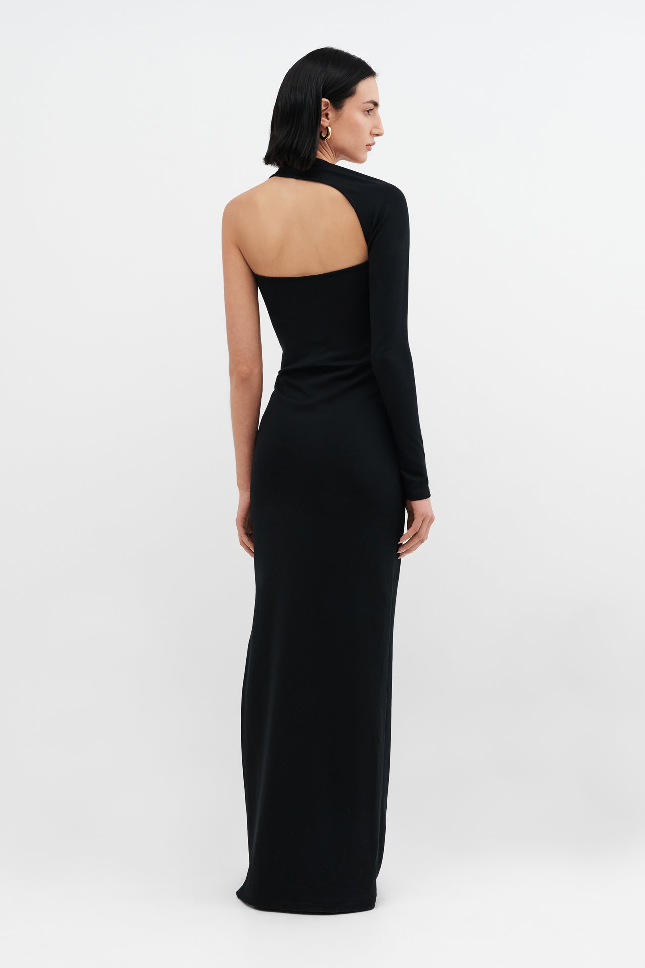 Petite Manhattan Slit Gown