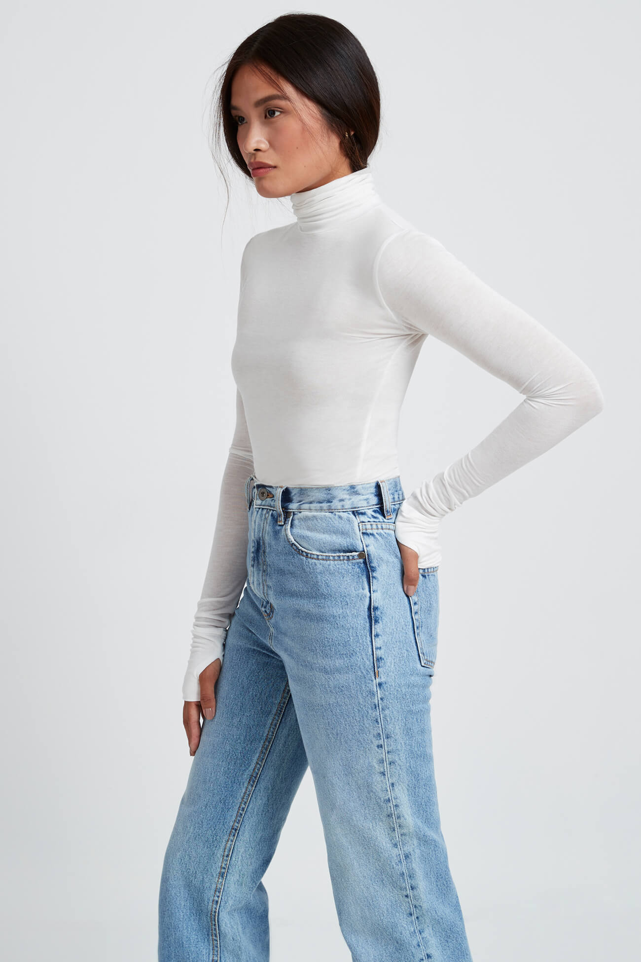 Eloise Sheer Turtleneck